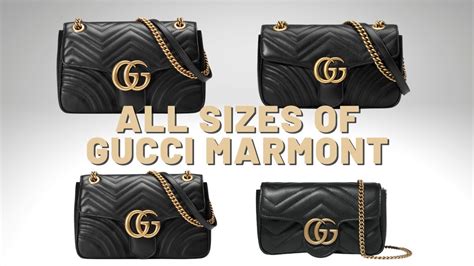 gucci canvas marmont|gucci marmont sizes.